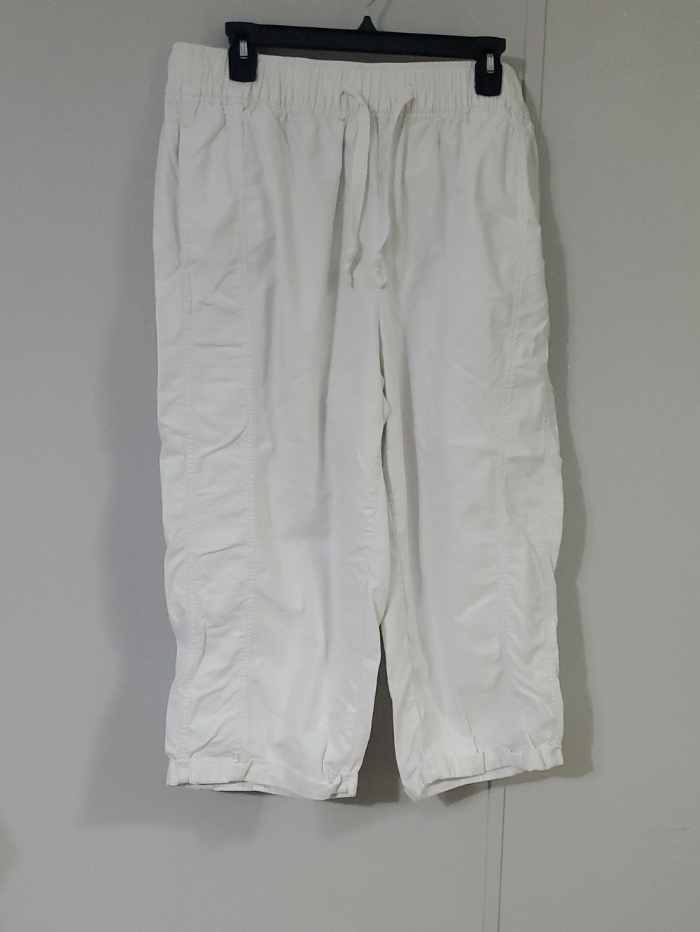 Lane Bryant 14/16 Womens White Drawstring Joggers
